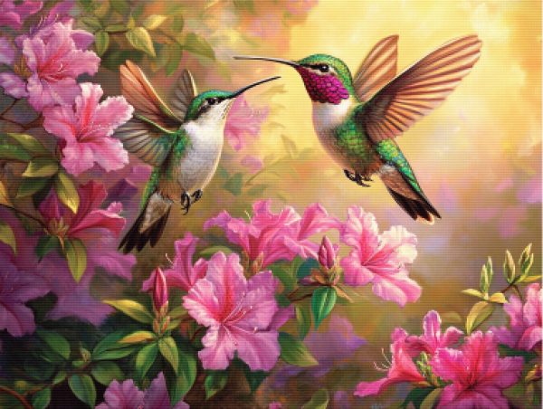 Hummingbird’s Springtime Symphony For Discount - Image 5