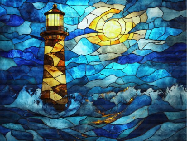 Towering Lighthouse Standing Against Crashing Waves Online - Image 5