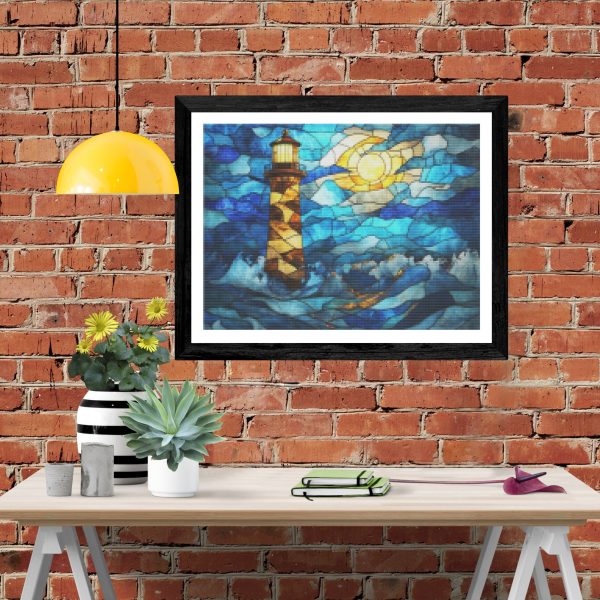 Towering Lighthouse Standing Against Crashing Waves Online - Image 4