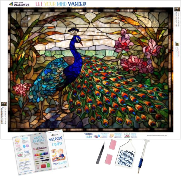 Majestic Peacock in a Royal Garden For Discount
