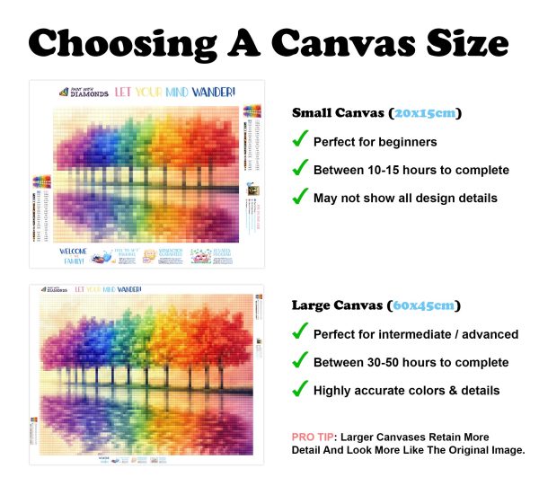 Row Of Rainbow Trees Online - Image 3