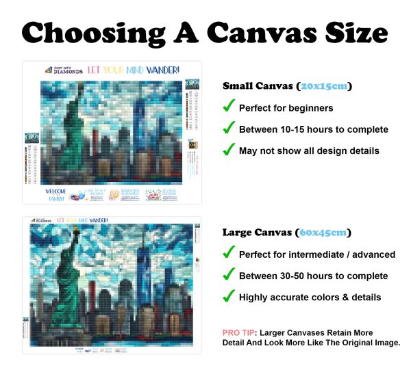 New York City Skyline with Statue of Liberty Stained Glass Online now - Image 3