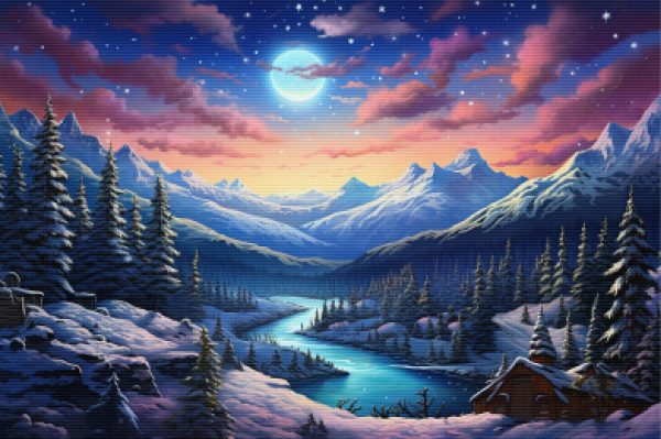 Mountain Valley In Winter For Discount - Image 5