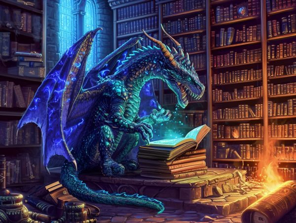Dragon s Magical Library For Sale - Image 2