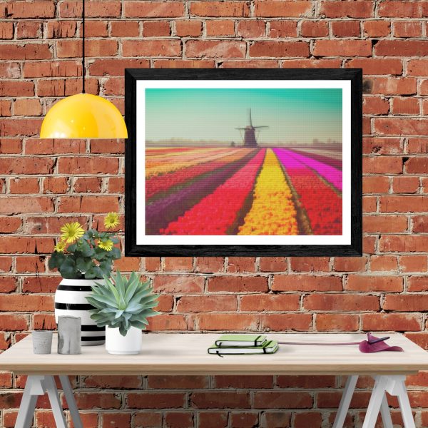 Dutch Tulip Fields in Spring Sale - Image 4