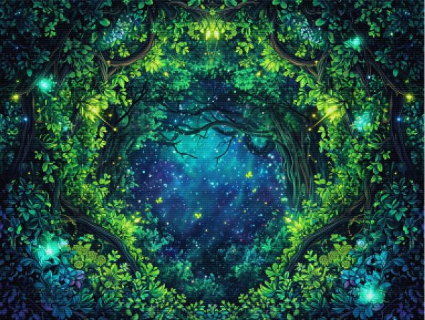 Enchanted Forest Mandala For Cheap - Image 5