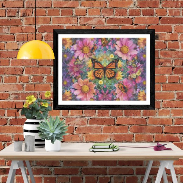Butterfly Garden Mandala For Discount - Image 4