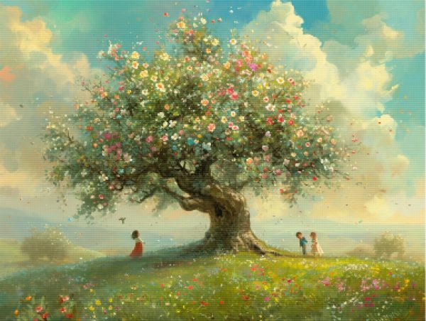 Whimsical Tree In A Meadow Discount - Image 5