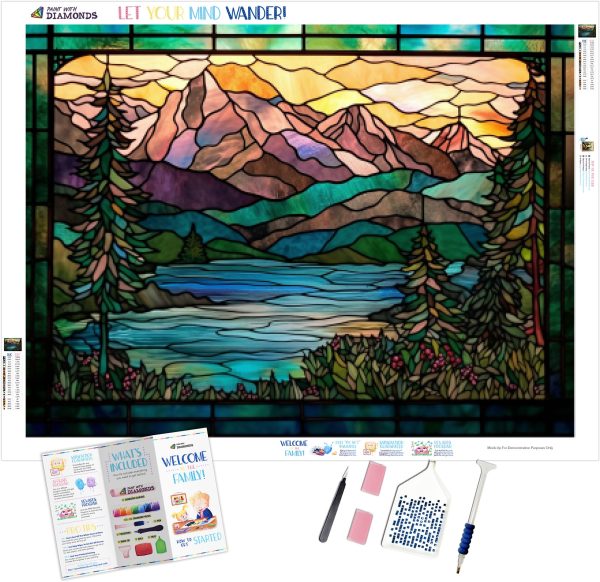 Tranquil Mountain Lake For Discount