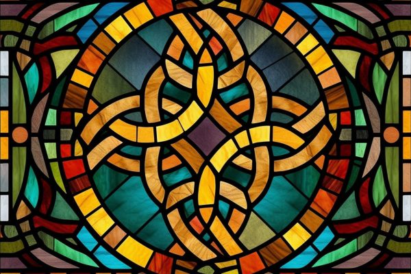 Celtic Knot Stained Glass Online Hot Sale - Image 2