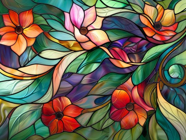 Art Nouveau Floral Discount - Image 2