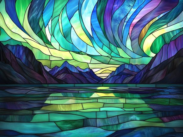 Aurora Over the Fjords on Sale - Image 2