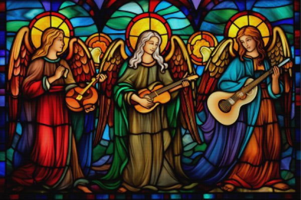 Angel Choir Stained Glass Fashion - Image 5
