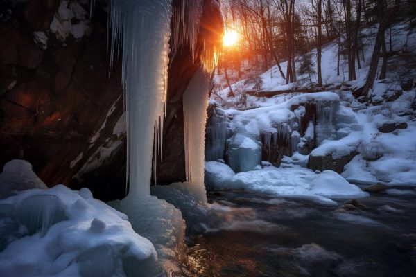 Enchanted Frozen Waterfall Online Sale - Image 2