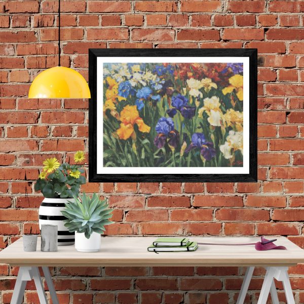 Iris Garden in Spring Discount - Image 4