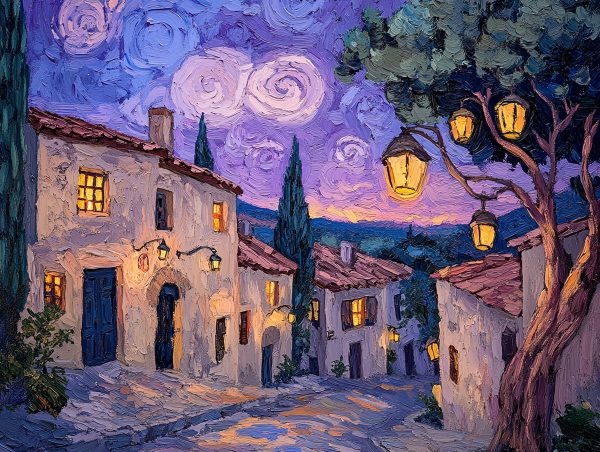 Evening Glow in Arles Sale - Image 2