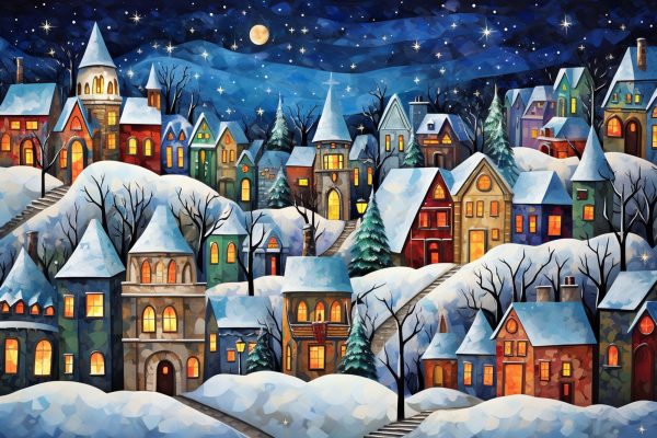 Christmas Town Birds-Eye View Online - Image 2