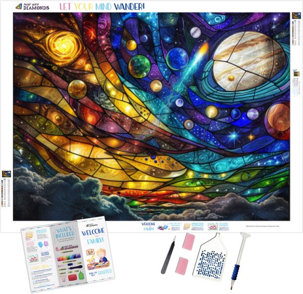 Vibrant Cosmic Scene Online