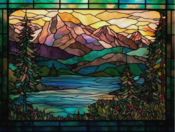 Tranquil Mountain Lake For Discount - Image 5