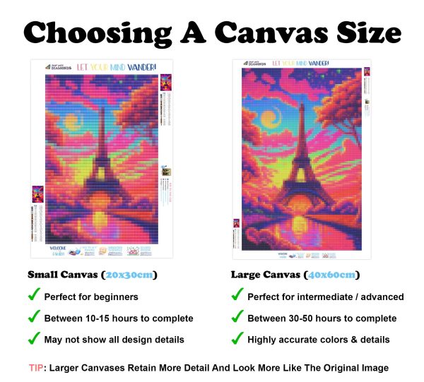 Swirling Colors Eiffel Tower Online - Image 3