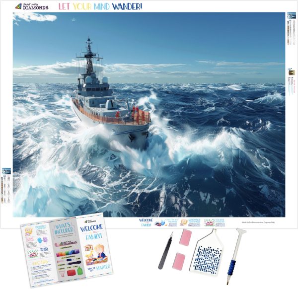 Coast Guard Cutter at Sea Sale