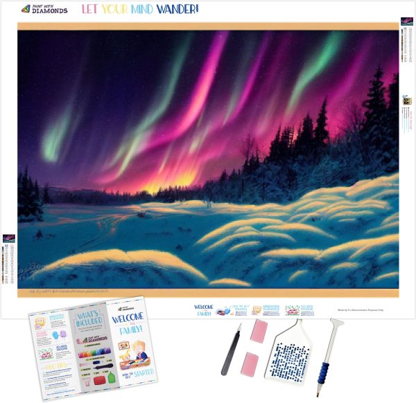 Northern Lights Winter Sunset Sale