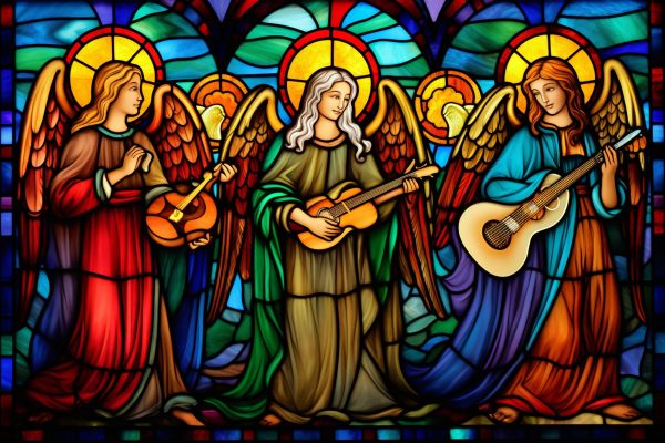 Angel Choir Stained Glass Fashion - Image 2