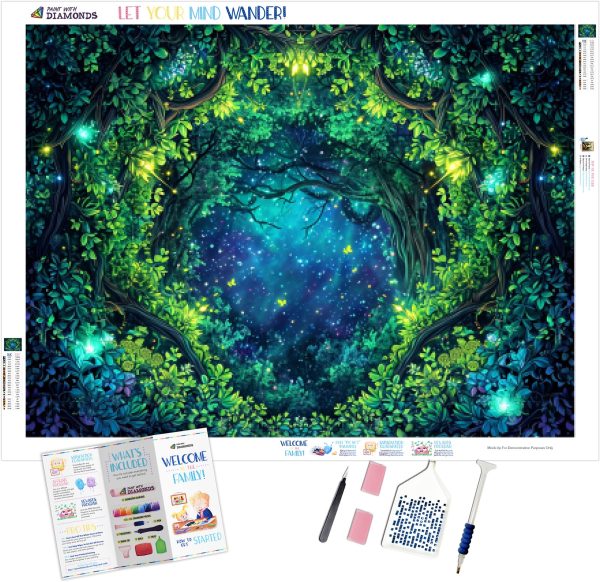 Enchanted Forest Mandala For Cheap