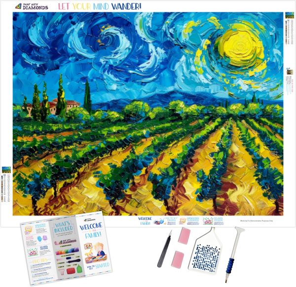 Provencial Vineyard in Summer Online Hot Sale