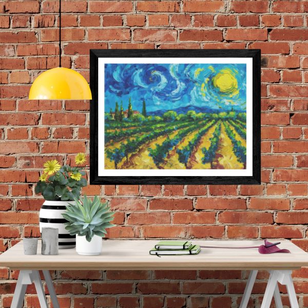 Provencial Vineyard in Summer Online Hot Sale - Image 4