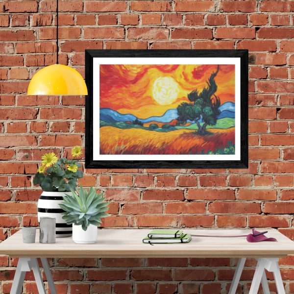 Fiery Summer Sunset Online Sale - Image 4