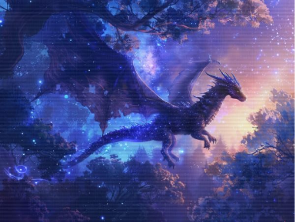 Ethereal Scene Featuring A Celestial Dragon Online Sale - Image 5