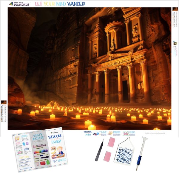 Ancient Petra by Candlelight on Sale