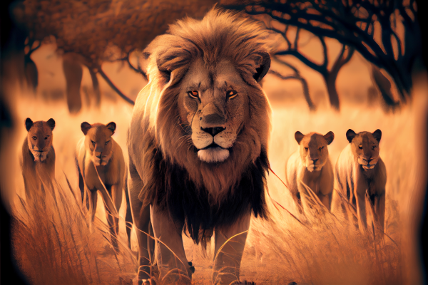 Lion Pride In Savannah Online Sale - Image 2