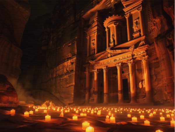 Ancient Petra by Candlelight on Sale - Image 5