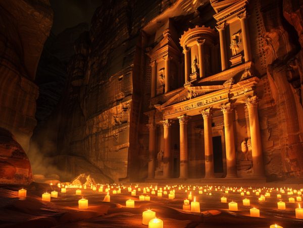 Ancient Petra by Candlelight on Sale - Image 2