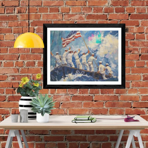 Sailors Raising Flag on Ship on Sale - Image 4