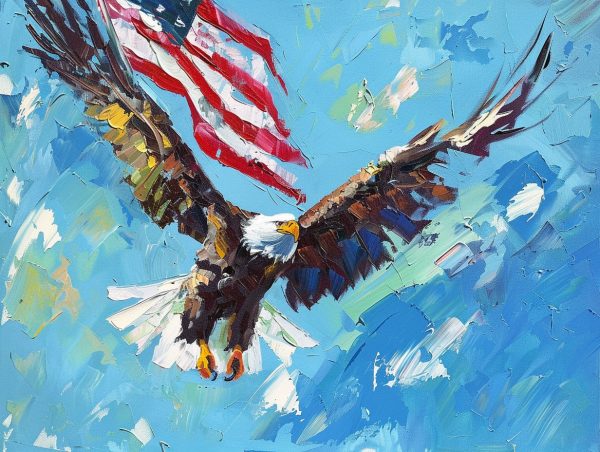 Powerful Eagle and Flag Discount - Image 2