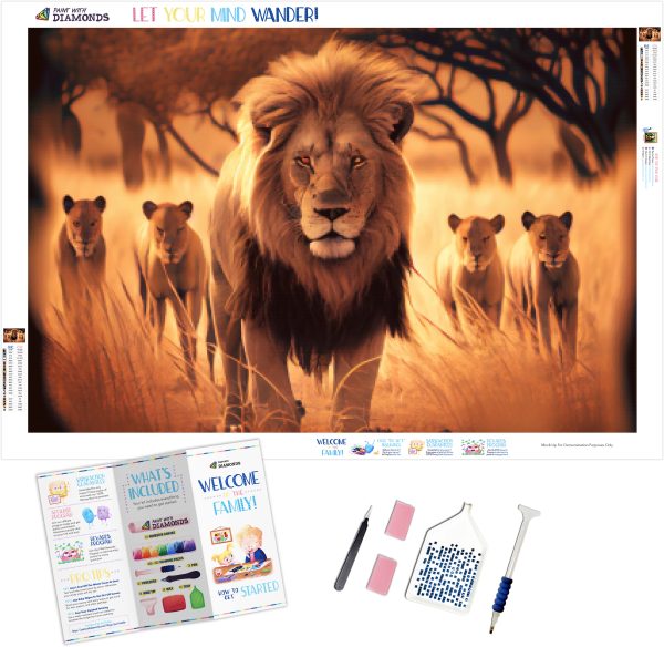 Lion Pride In Savannah Online Sale