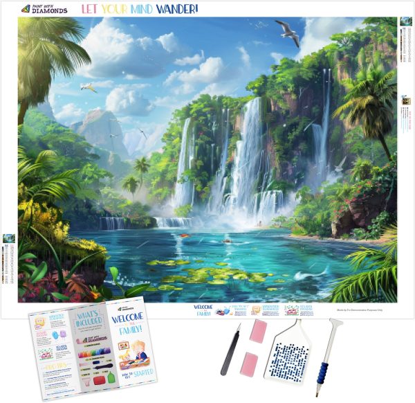 Jungle Planet Waterfalls Online now