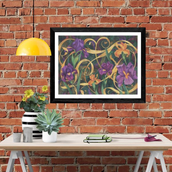 Art Nouveau Floral Symphony Cheap - Image 4