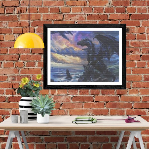 Black Dragon With Iridescent Scales For Cheap - Image 4