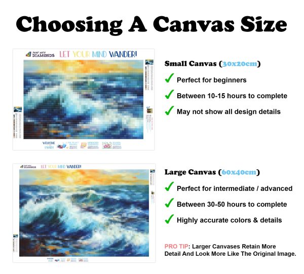 Seascape Crashing Waves on Sale - Image 3