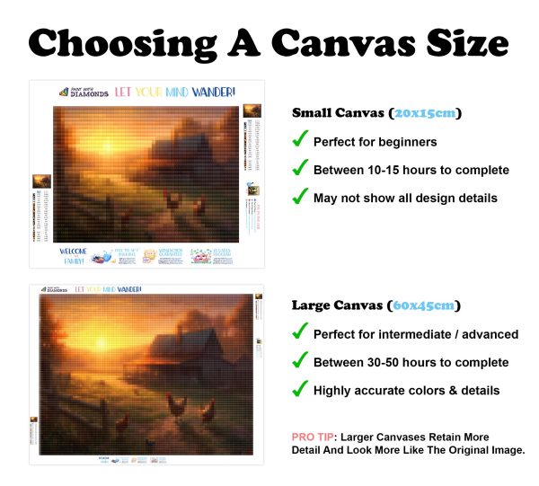 Country Sunrise Rural Landscape Online Sale - Image 3