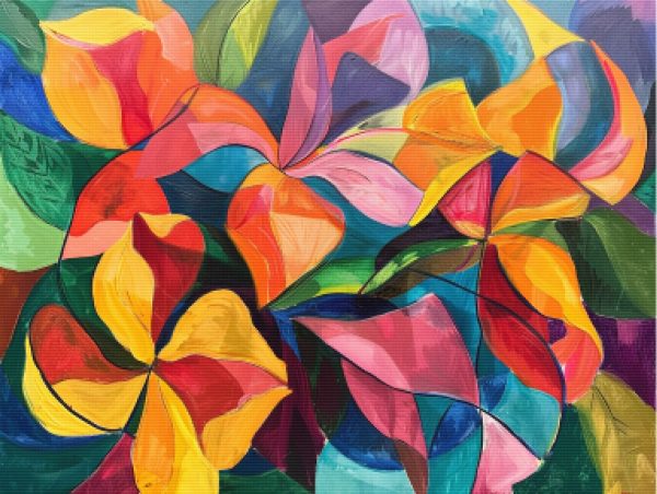 Abstract Spring Floral Dance on Sale - Image 5