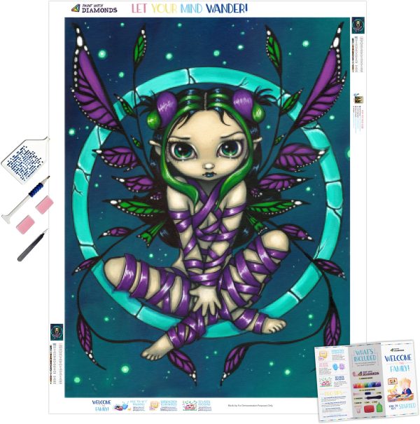 Purple Ribbon Fairy For Sale