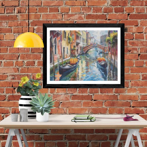 Venice Waterways with Gondolas Fashion - Image 4
