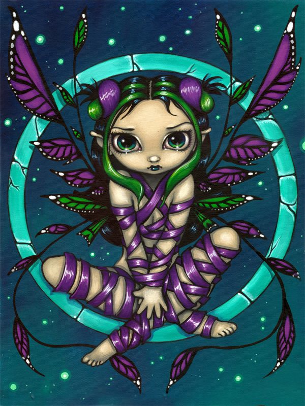 Purple Ribbon Fairy For Sale - Image 2