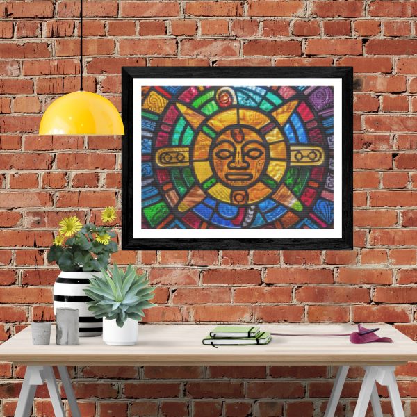 Ancient Aztec Sun Stone Online now - Image 4