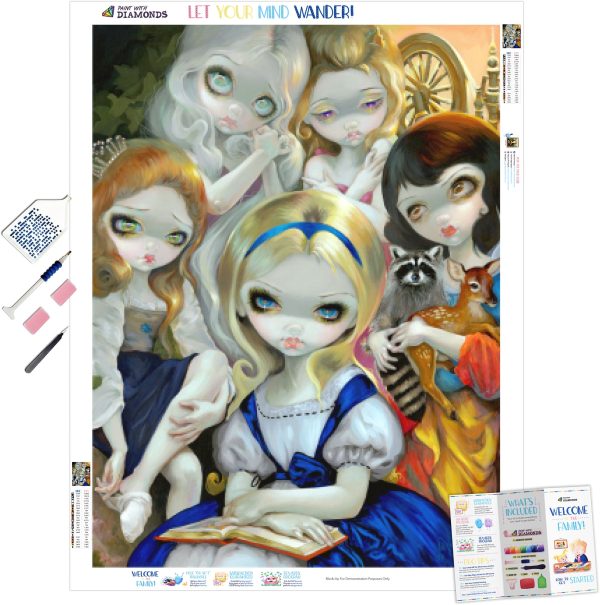 Alice And The Bouguereau Princesses Supply